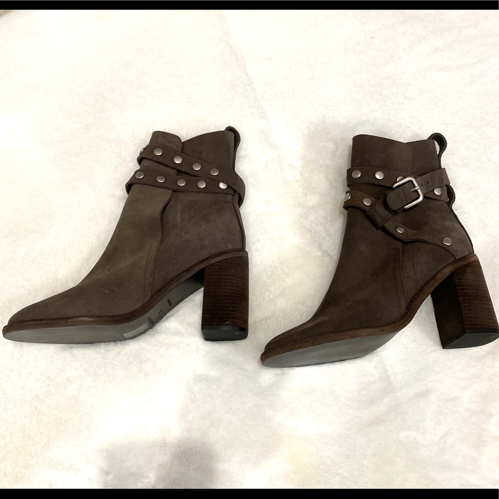 See by Chloe grey booties.  NWOT.  Size 36